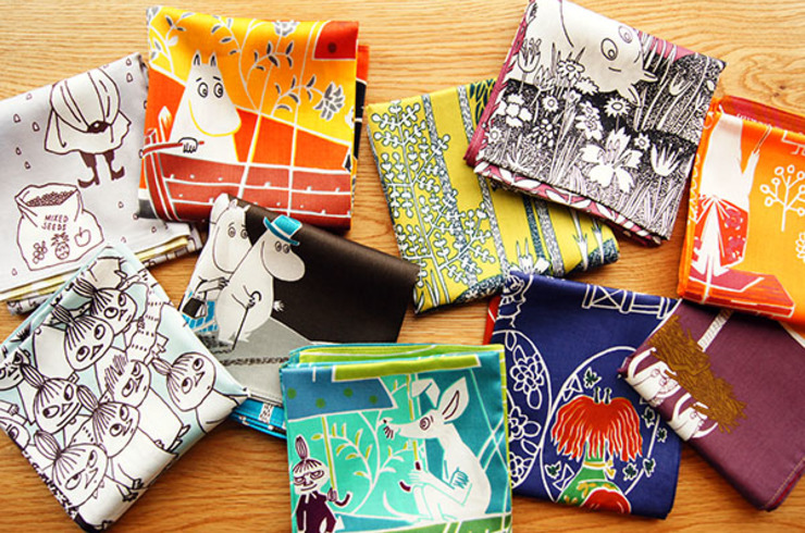 ムーミンのハンカチ