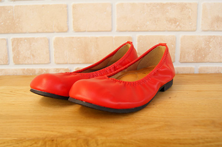 シェイクインクロークのバレエシューズ